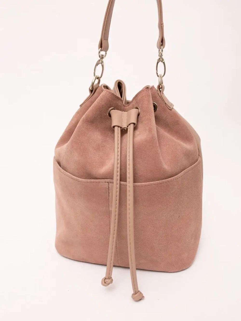 сумка через плечо маленькая натуральная замша