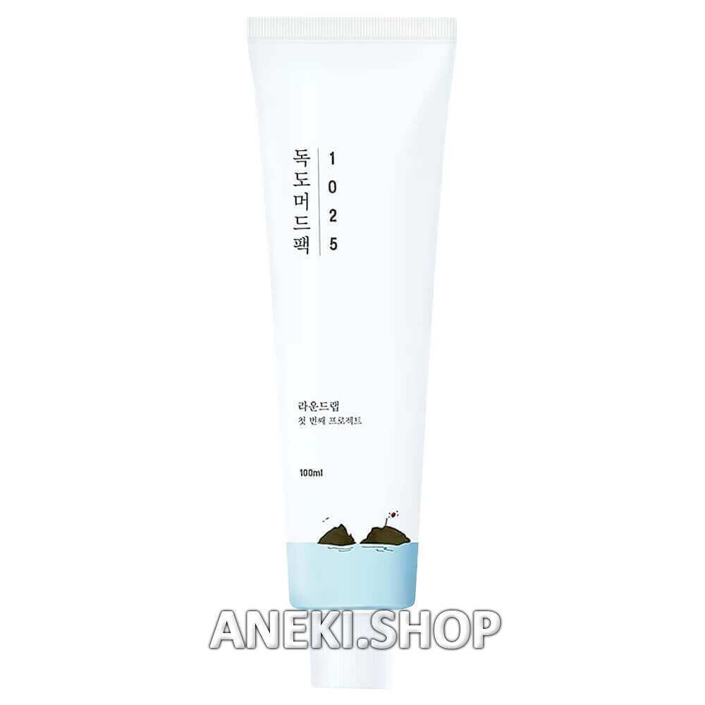 Маска очищающая глиняная с морской водой 100 мл Round Lab 1025 Dokdo Mud Pack