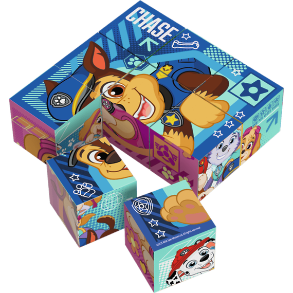 62008 &quot;TOWAR&quot; - Zabawka drewniana - Block puzzle Paw Patrol MULTI