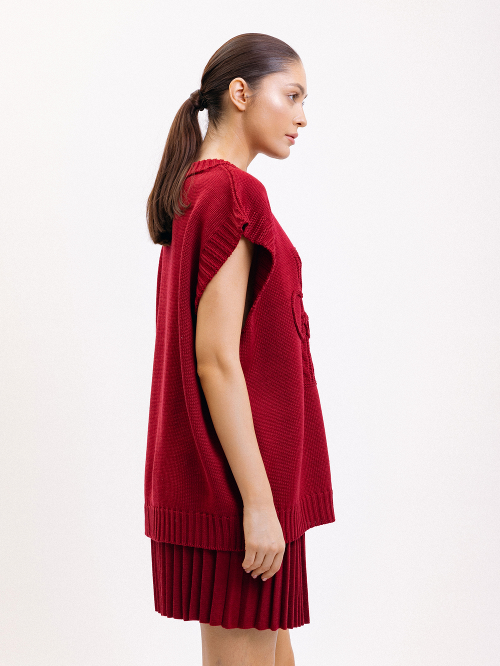 Юбка со складками