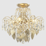 Светильник потолочный Crystal Lux ESMIRALDA PL4 GOLD