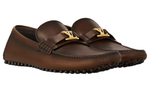 LOUIS VUITTON Hockenheim Gommino Loafers Men"s Brown