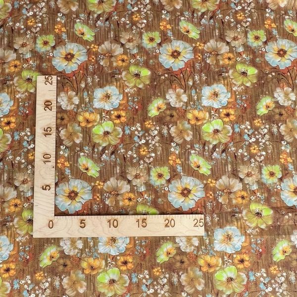 КАРАМЕЛЬНЫЕ ЦВЕТЫ - 100% ХЛОПОК 4