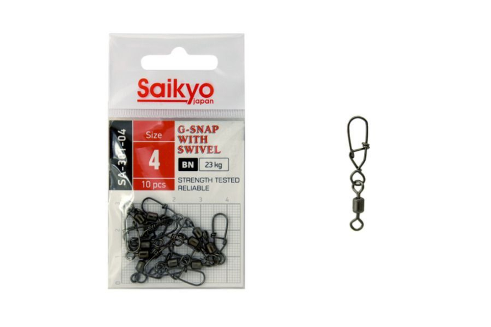 Вертлюг с застежкой Saikyo SA-301