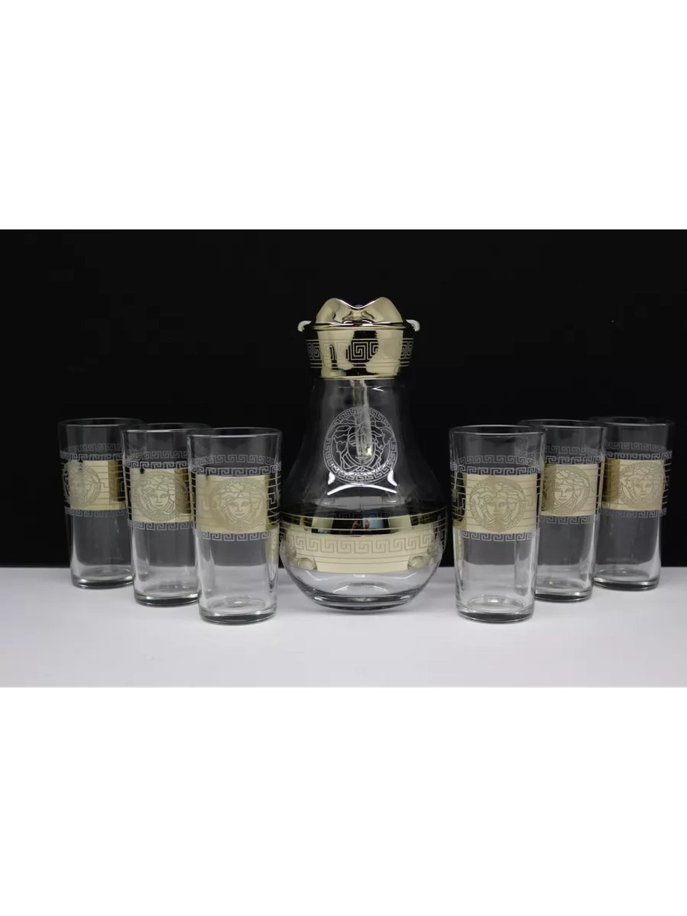 Набор для напитков золотой