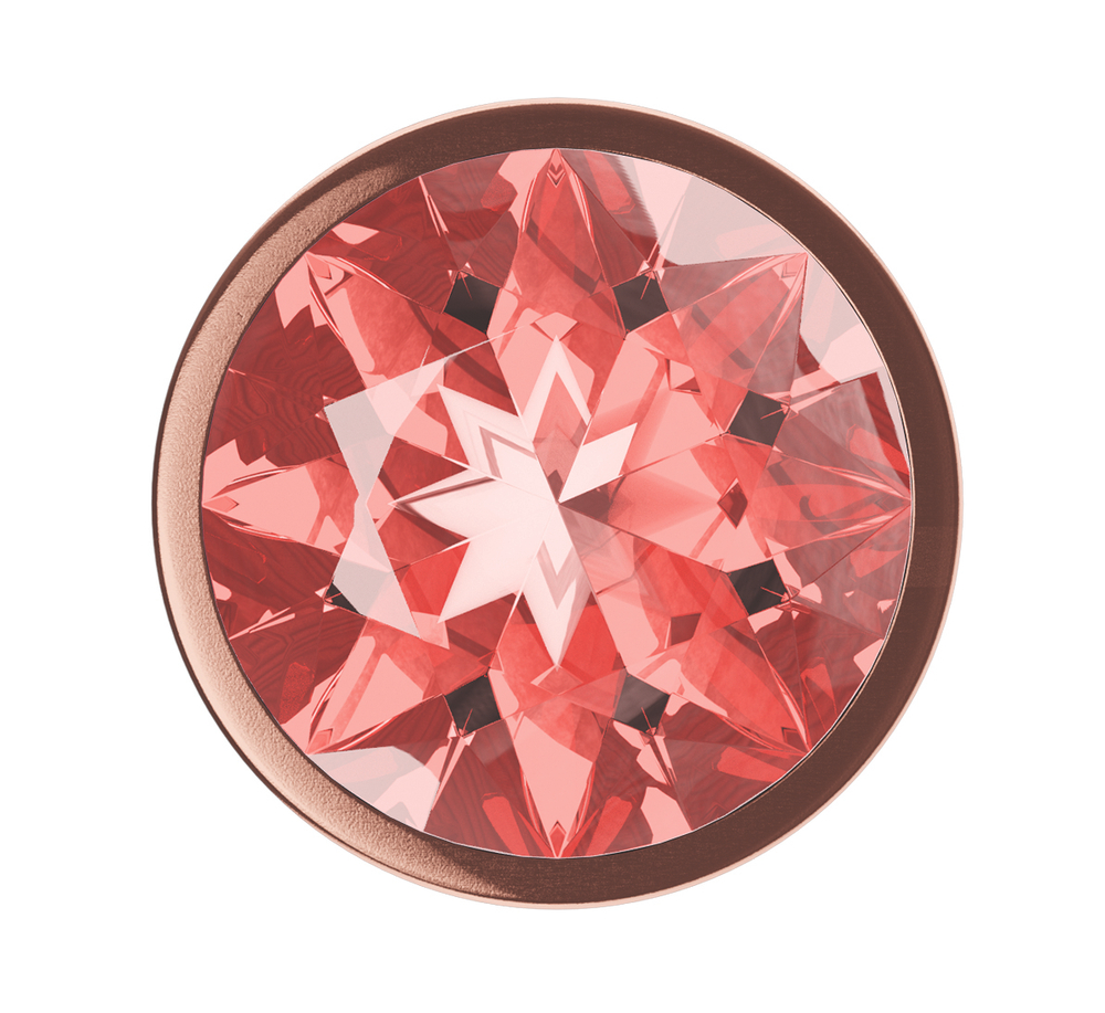 Анальная Пробка Diamond Ruby Shine S Розовое Золото 4024-01lola