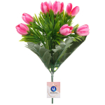 Искусственные цветы «Весеннее вдохновение» Тюльпаны 30см цвет розовый