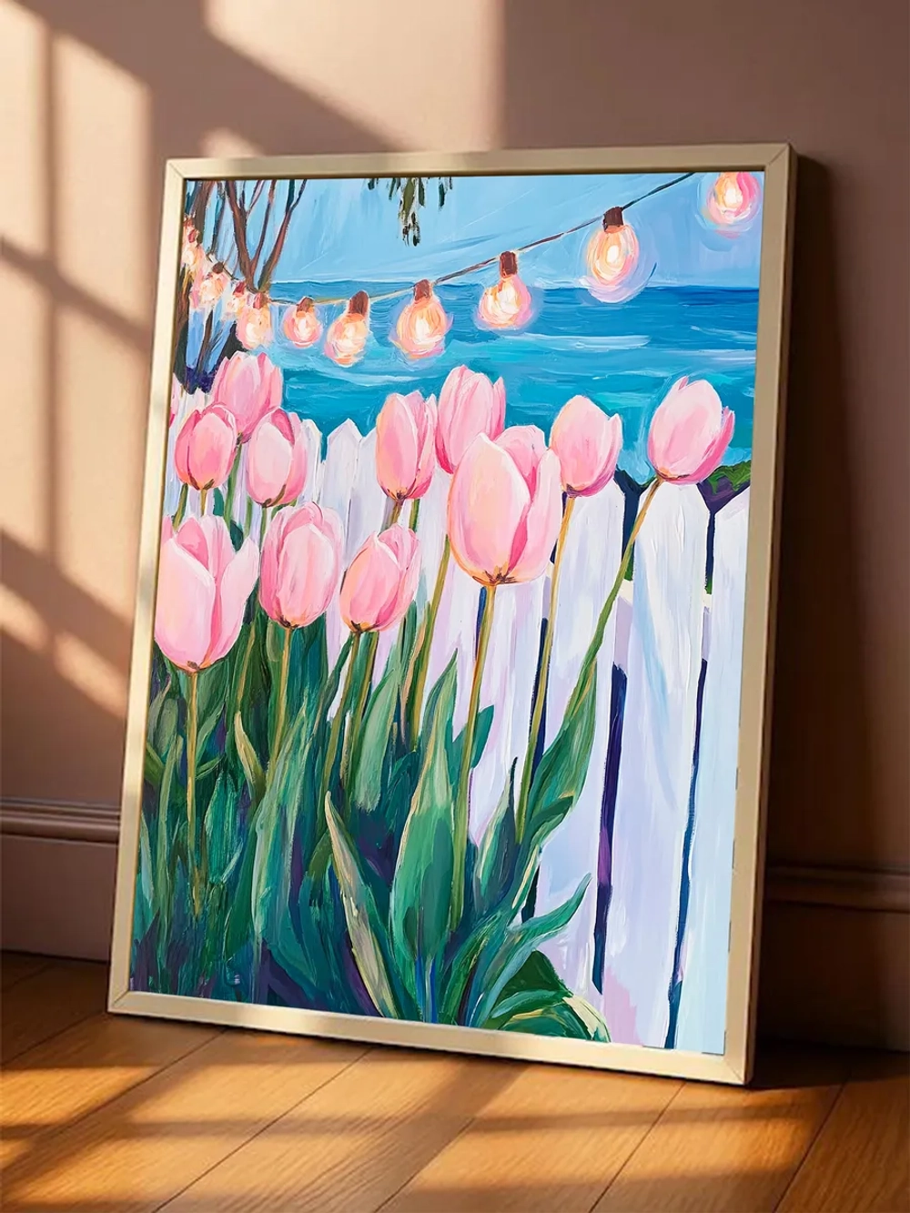 Постер весенний 50х70 см пасха