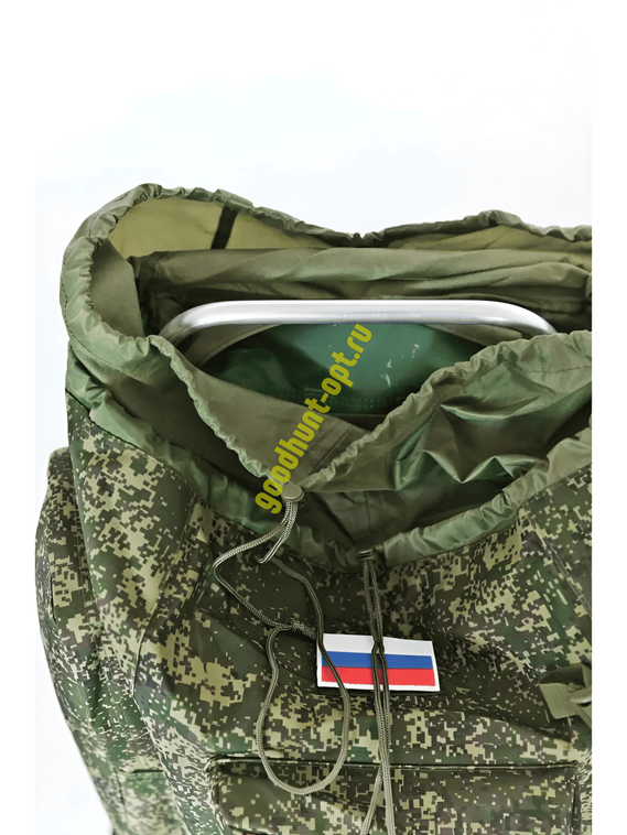 Тактический военный походный каркасный рюкзак 100 л Пиксель
