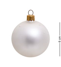 НФШ-1123/2 Ел. украшение Шар «Дед Мороз и Снегурочка» 65 мм