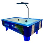 Аэрохоккей (220*120*75 см.) стальное поле + лампа над полем