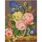 Almaz qaşlarla mozaika \ Алмазная мозаика \ Diamond painting Almaz qaşlarla mozaika \ Алмазная мозаика \ Diamond painting Алмазная мозаика ТРИ СОВЫ "Букет цветов", 40*50см, холст на деревянном подрамнике, картонная коробка