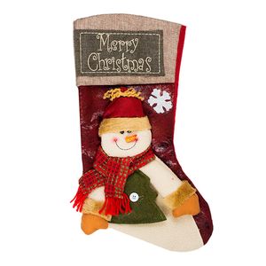 Носок для подарка Snowman