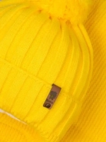 Шапка для мальчика со снудом осенняя