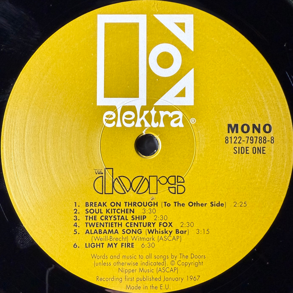 The Doors ‎– The Doors LP+3CD (Европа 2017г.)