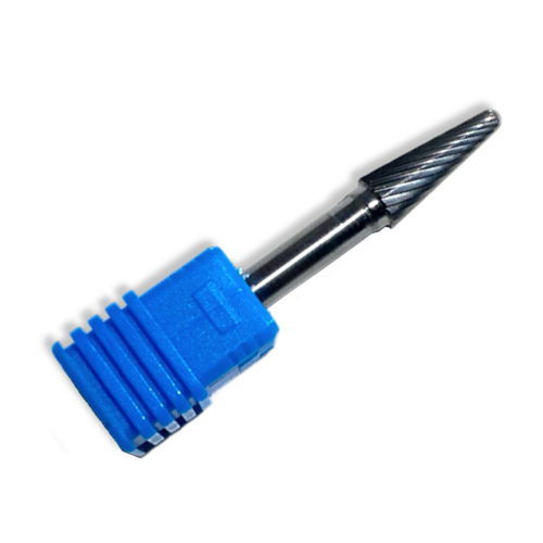 Борфреза (шарошка) по металлу коническая с закругленным концом SINICA L0822M06, тип L, диаметр 8 мм, посадочный 6мм