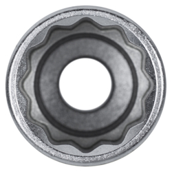 Головка торцевая глубокая двенадцатигранная 1/2&quot;, 23 мм KING TONY 423023M