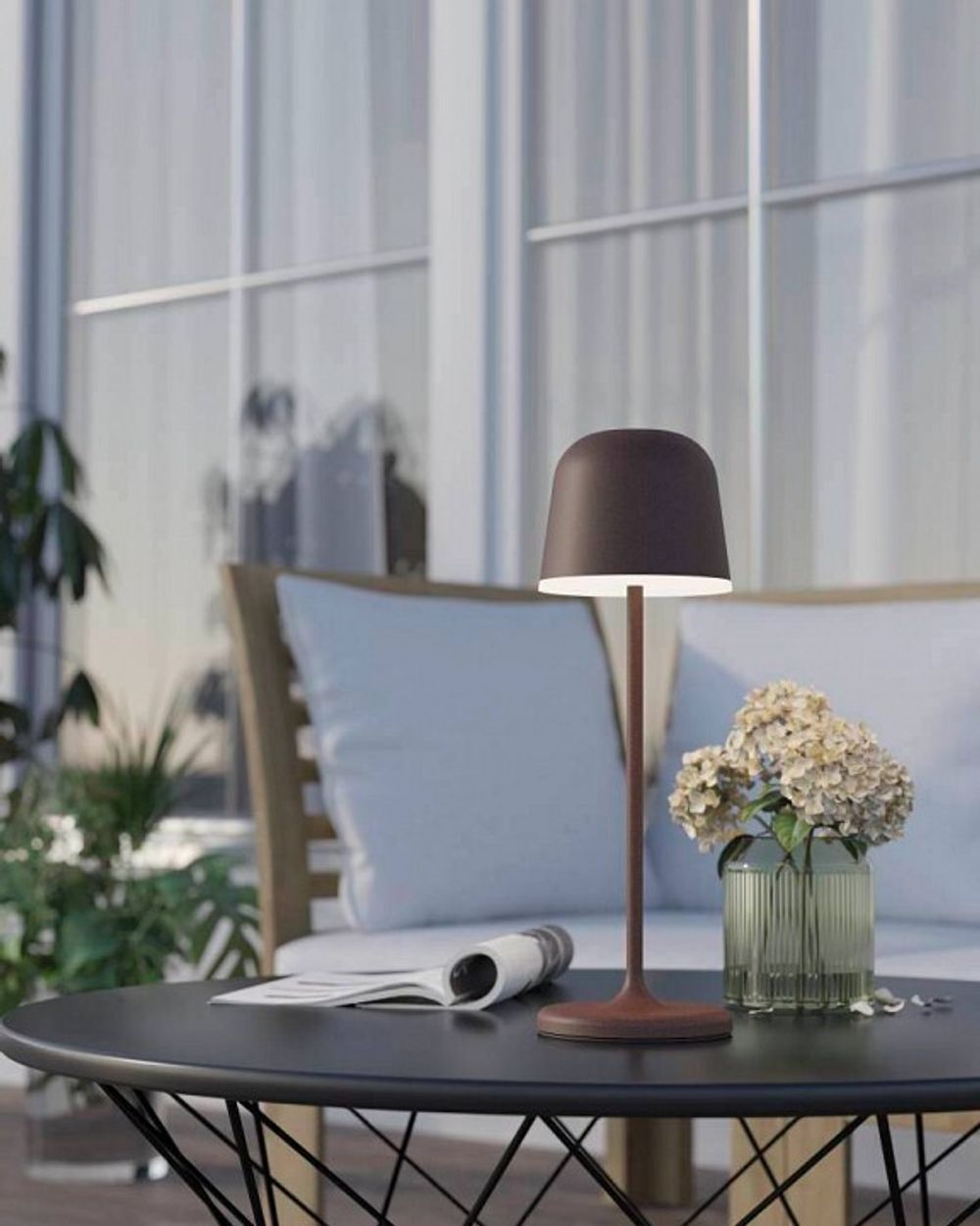 Настольная лампа декоративная Eglo Mannera 900459