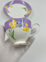 Чайная пара с ирисами Yves Saint Laurent