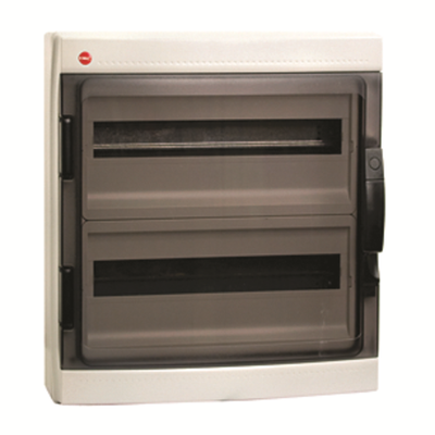 Щиток настен.с двер.36мод.,IP65,сер.,с усил. клем.блок.2х87312