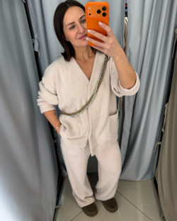 Костюм «Пушистик» в кремовом цвете