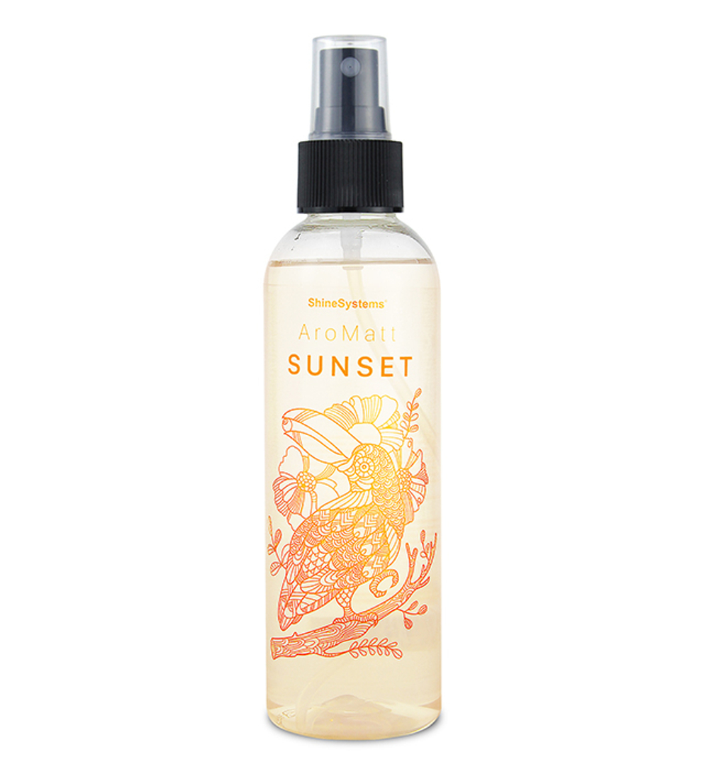 Освежитель парфюм на водной основе Shine Systems AroMatt Sunset 200мл