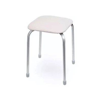 Табурет Классика 3 на 4-х оп (квадр сид) светло-серый