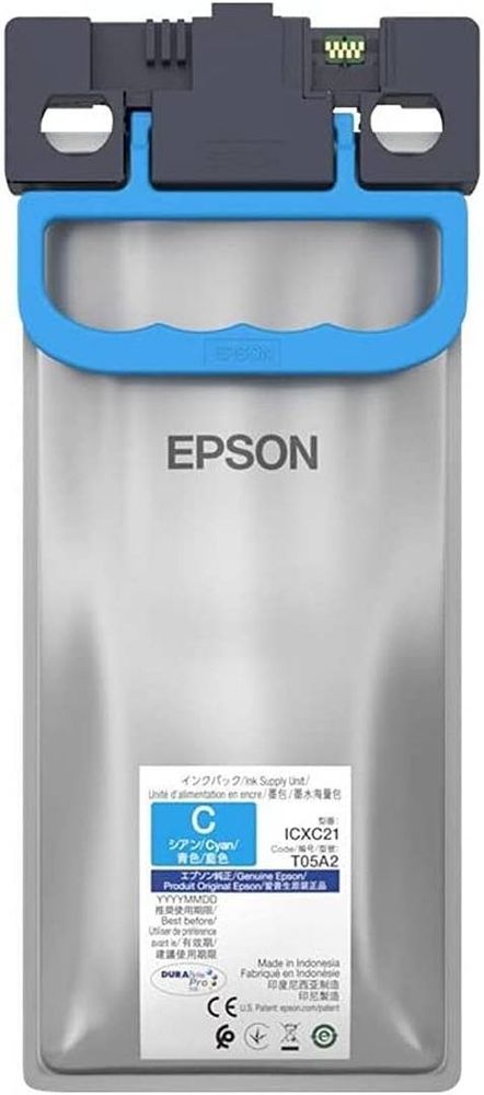 Контейнер EPSON T05A голубой  для  WF-C878RDTWF/C879RDTWF