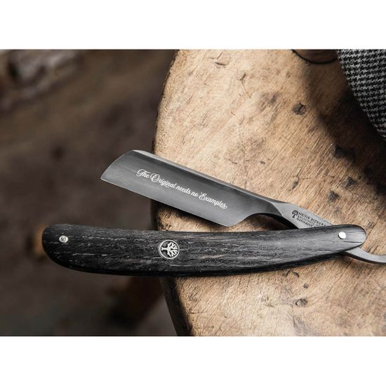 Boker BK140275 Barbershop Cologne 2.0 - опасная бритва, 6/8, рук-ть дерево