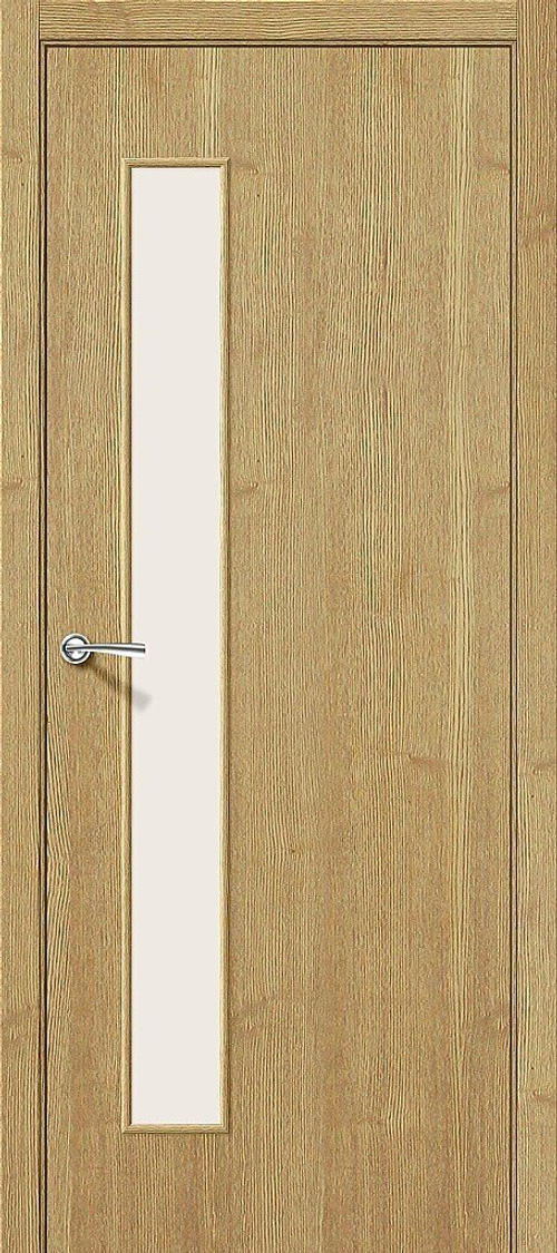 Дверь Гост-3 / Цвет Т-01 (ДубНат) / Стекло Magic Fog / Двери Браво