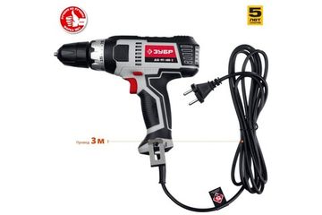 Сетевой шуруповерт "ЗУБР" ДШ-М1-400-2 К