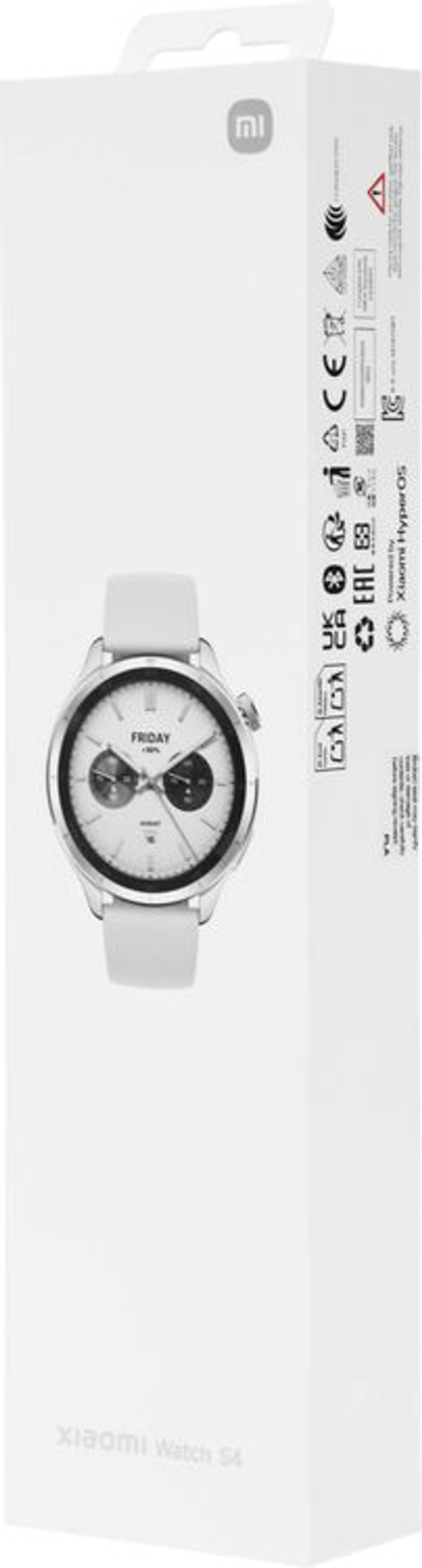 Смарт-часы Xiaomi Watch S4,  47мм,  1.43",  серый/серебристый
