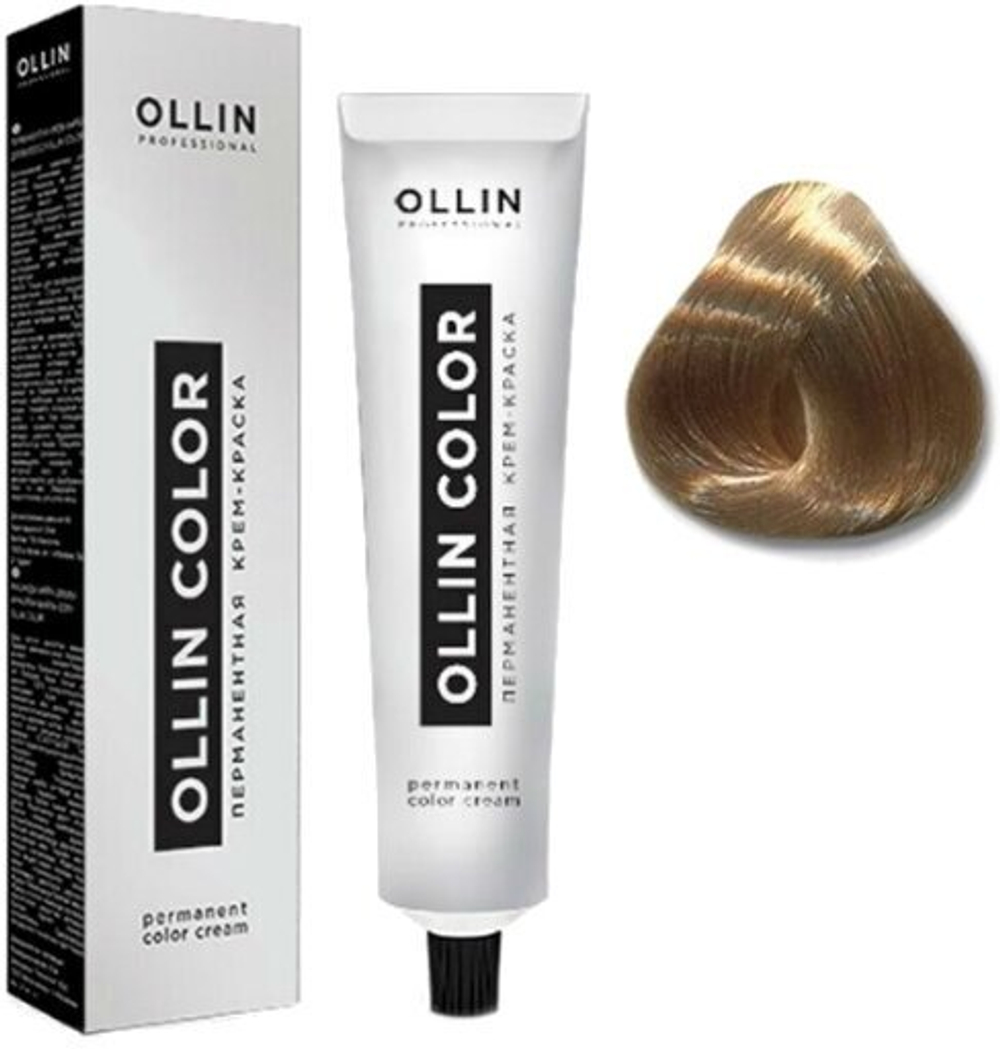OLLIN COLOR 9/7 блондин коричневый 60мл Перманентная крем-краска для волос
