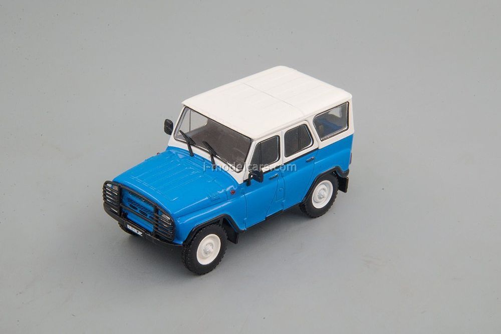 УАЗ-31514 голубой-белый УАЗ на службе №3