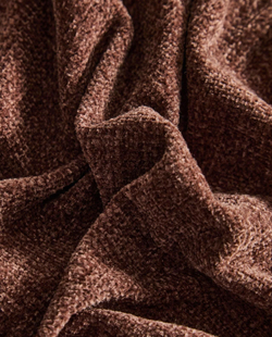 Zara Home - Синель одеяло, коричневый, 140x190 см