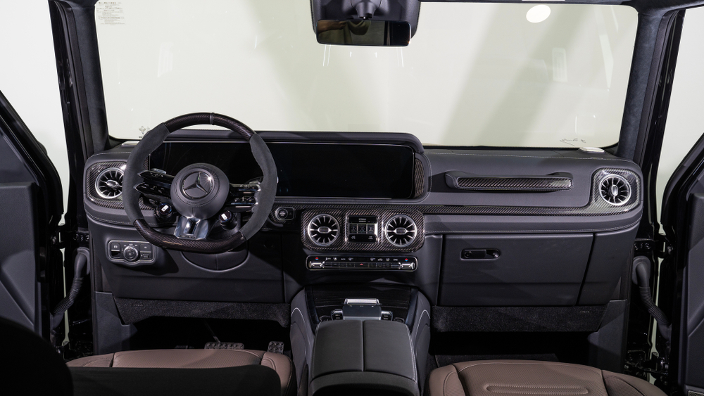 Карбоновые детали интерьера для Mercedes-Benz G-Class W465 2025 Гелик