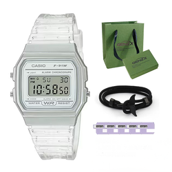 CASIO Women"s DIGITAL Series White Watch F-91WS-7