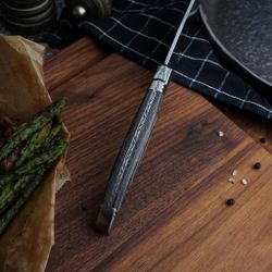 Нож для стейка топорик 21,6 см " " Pakka Wood P.L. Proff Cuisine