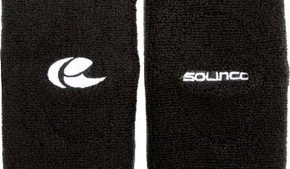 Напульсник теннисный Solinco Wristband - black