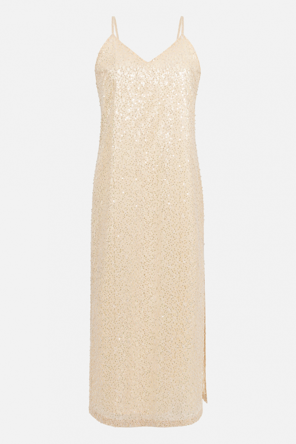 Платье-комбинация с вышивкой