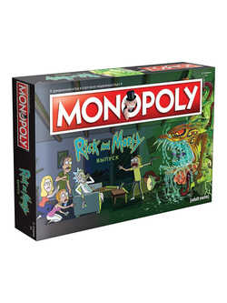 HobbyWorld: Настольная игра Монополия. Рик и Морти С50331210