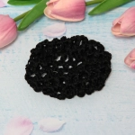 Сетка на пучок «Ballet style - Элла», цвет черный, d-10см