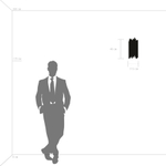 816627 Бра SAVONA 4х40W G9 ЧЕРНЫЙ