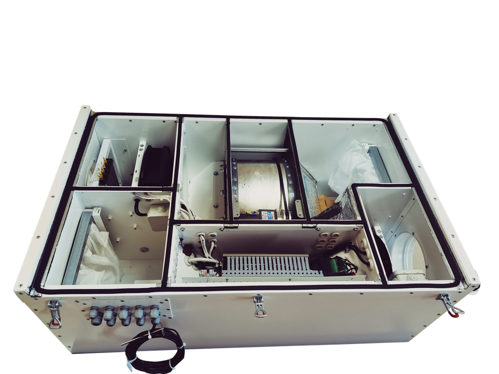 Приточно-вытяжные установки OASIS-HRE-EC-600-1.9-S