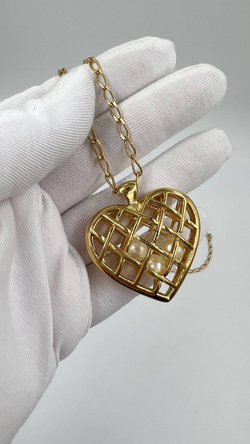 Кулон Сердце с «жемчугом» Avon