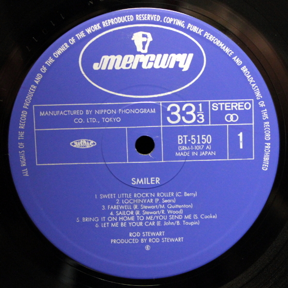 Rod Stewart / Smiler (LP)