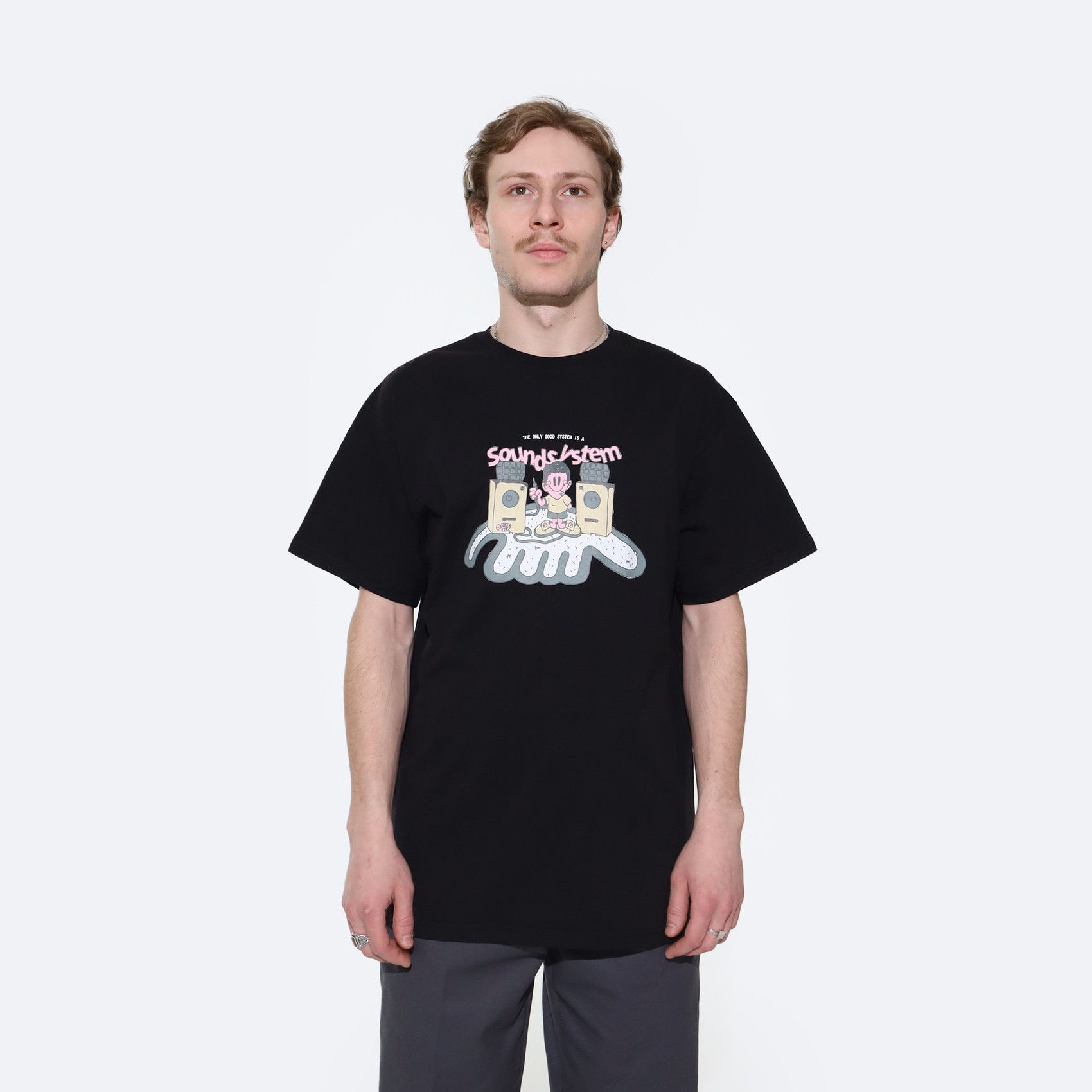 Футболка Anteater Tee 378 Sound (black) артикул: - купить в магазине Дайс