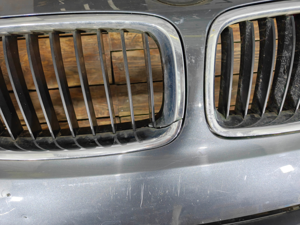 Бампер передний + решетка радиатора BMW 3-Series (F30) 15-20 Б/У Оригинал 51117445093