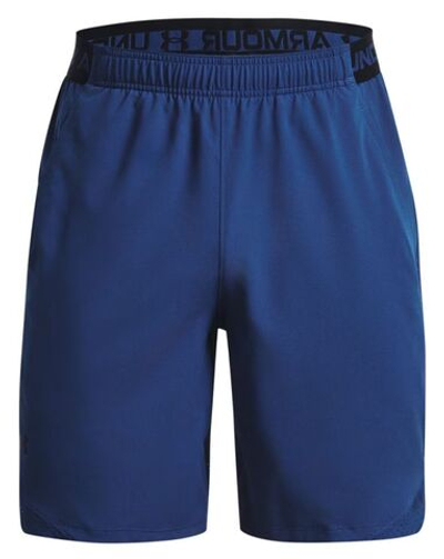 Мужские теннисные шорты Under Armour Men's UA Vanish Woven Shorts - blue mirage/black
