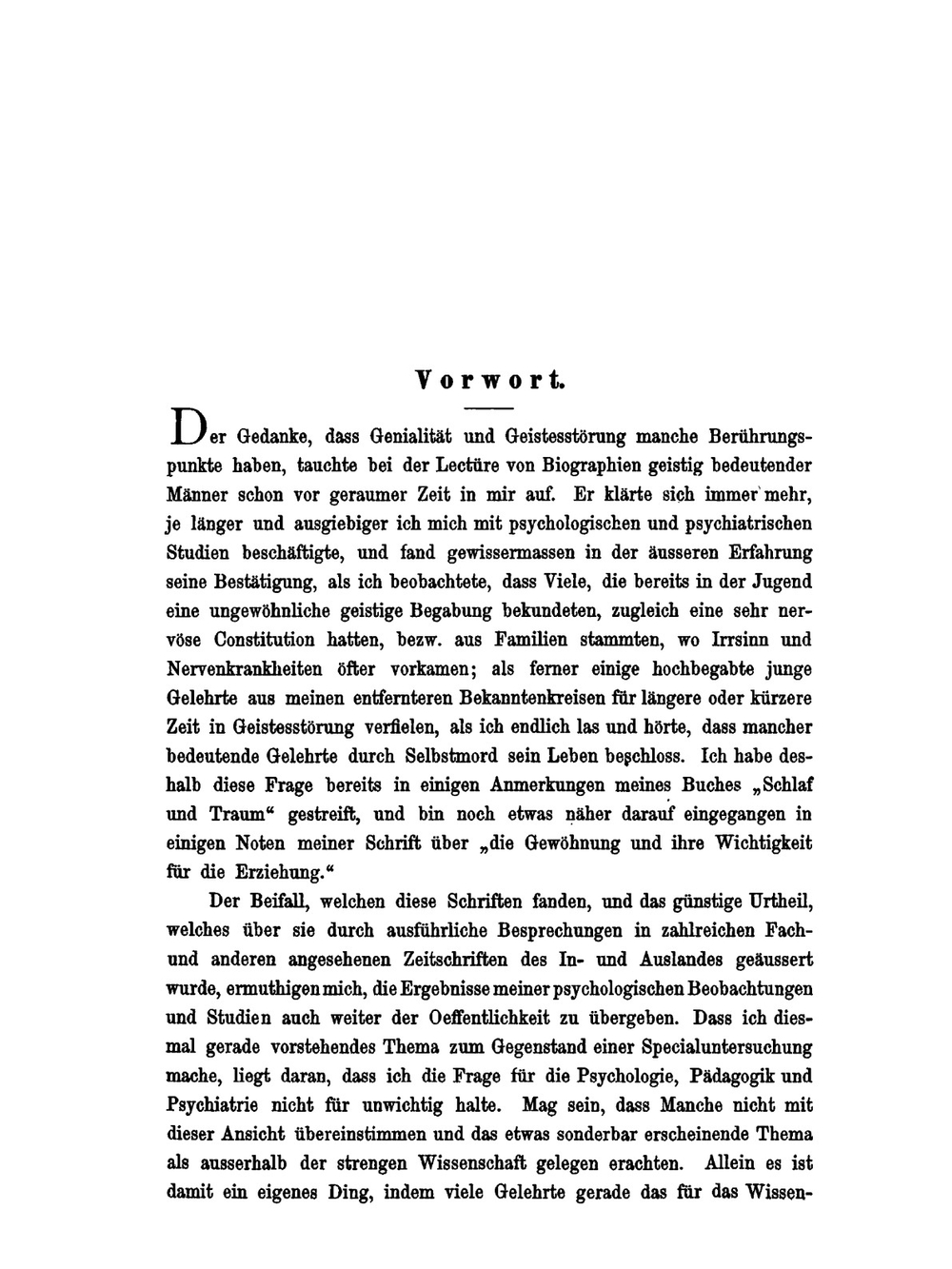 Genie Und Wahnsinn. Eine Psychologische Untersuchung | Paul Radestock